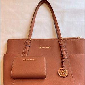 Michael Kors purse with wallet